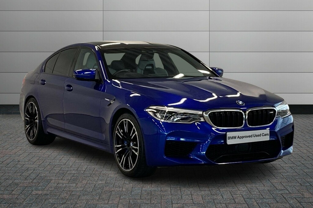 Compare BMW M5 4dr Dct RV19OJX Blue
