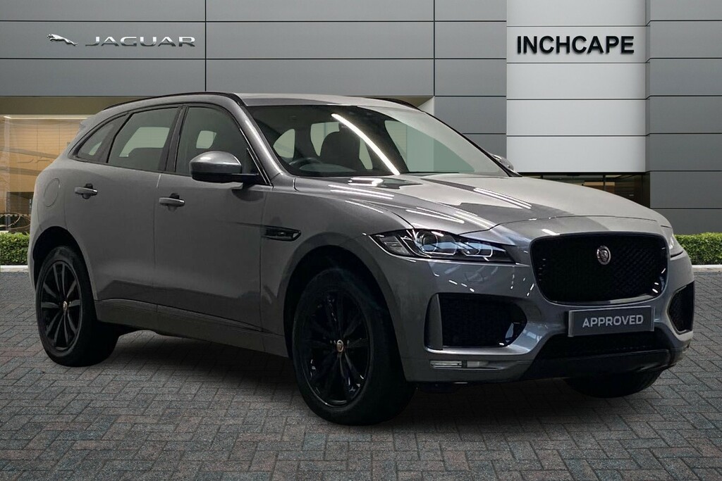Compare Jaguar F-Pace 2.0D 180 Chequered Flag Awd LF70ALO Grey
