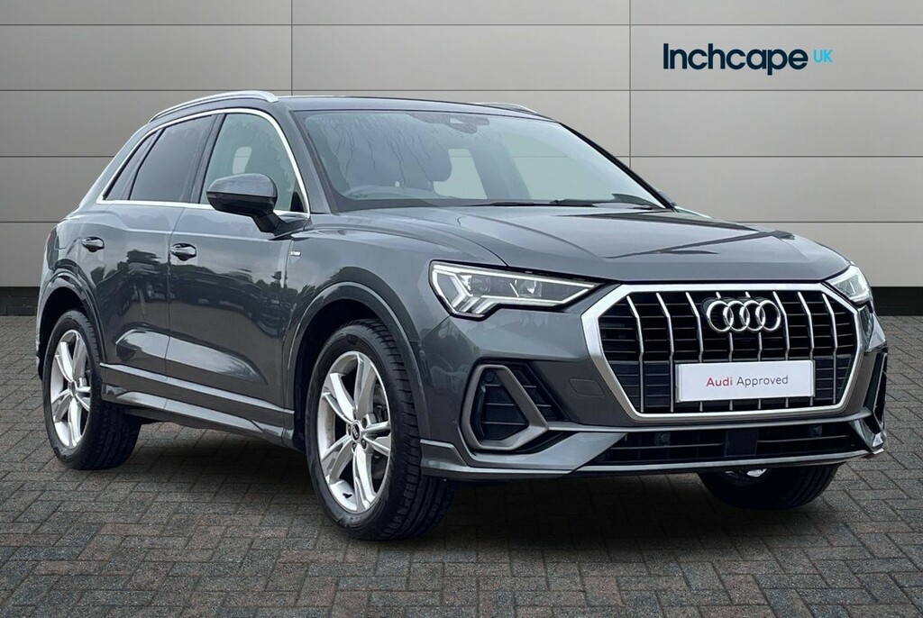 Compare Audi Q3 35 Tdi S Line S Tronic Comfortsound Pack RE70ZGL Grey