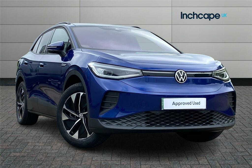 Compare Volkswagen ID.4 150Kw Family Pro Perform 77Kwh 135Kw Ch WG23MHJ Blue