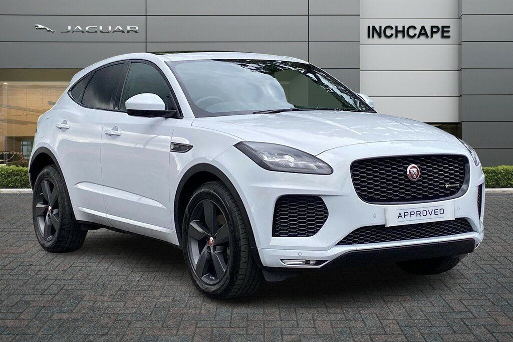 Compare Jaguar E-Pace 2.0D 180 Chequered Flag Edition AP70WVD White