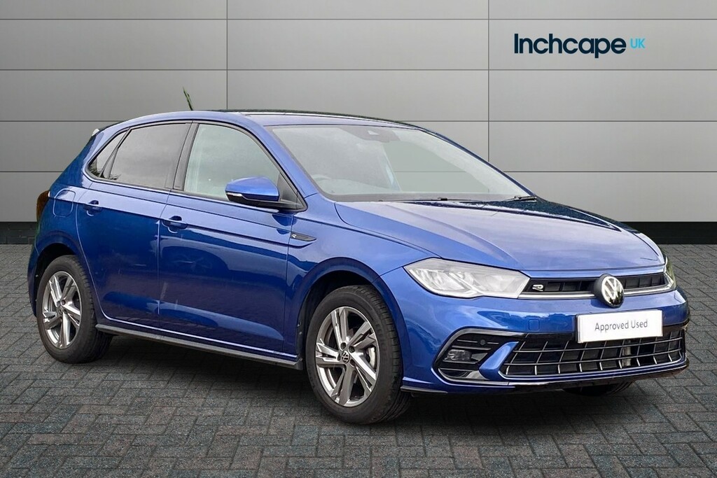 Compare Volkswagen Polo 1.0 Tsi R-line Dsg MC73XMT Blue