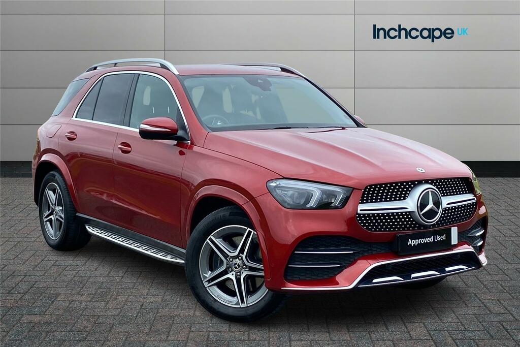 Mercedes-Benz GLE Class 300D 4Matic Amg Line Premium 9G-tronic Red #1