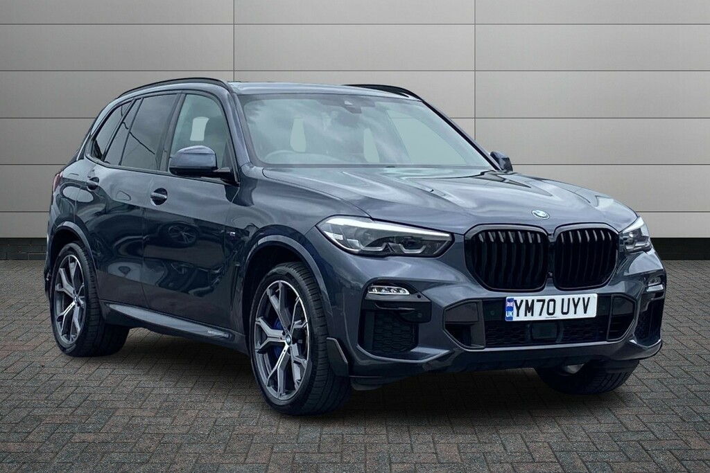 Compare BMW X5 Xdrive45e M Sport YM70UYV Grey