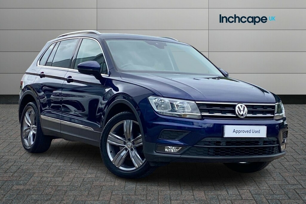 Compare Volkswagen Tiguan 2.0 Tdi 150 4Motion Match WJ69JYD Blue