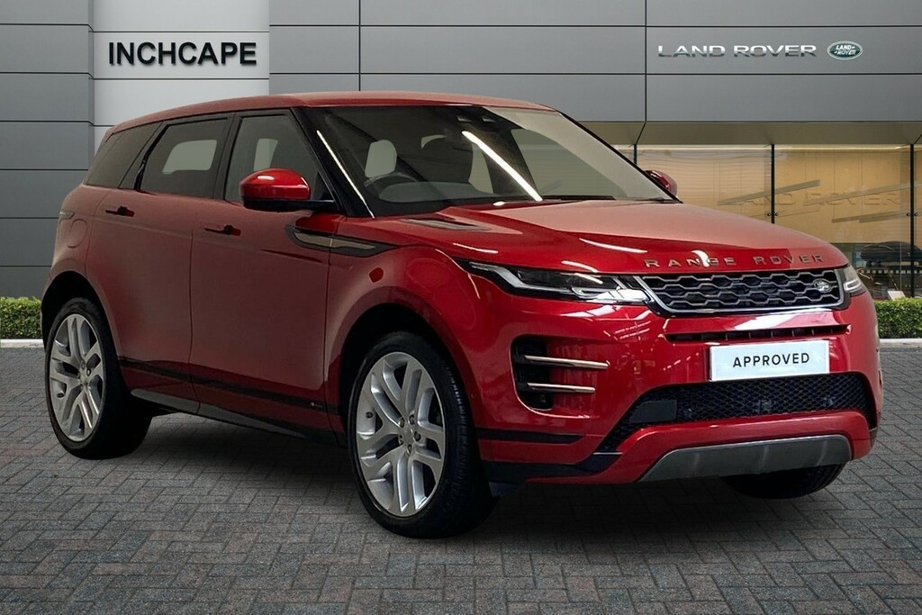 Compare Land Rover Range Rover Evoque R-dynamic Hse KS69AYT Red