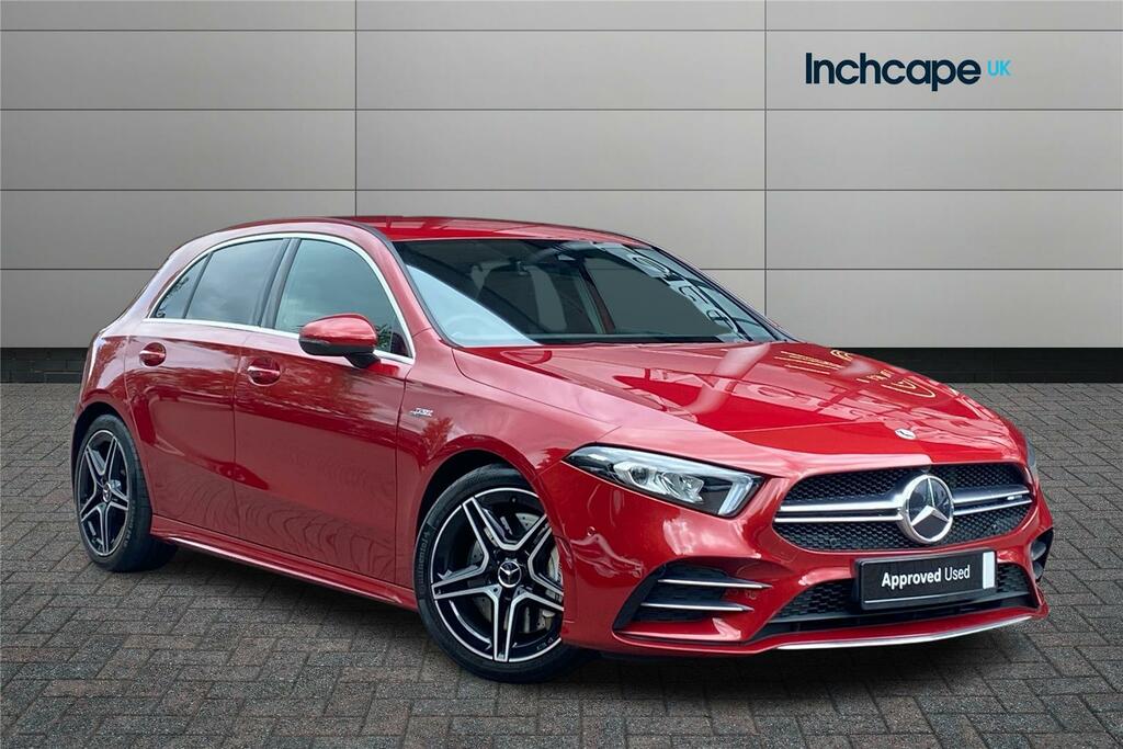 Compare Mercedes-Benz A Class A35 4Matic Executive FH21GXT Red