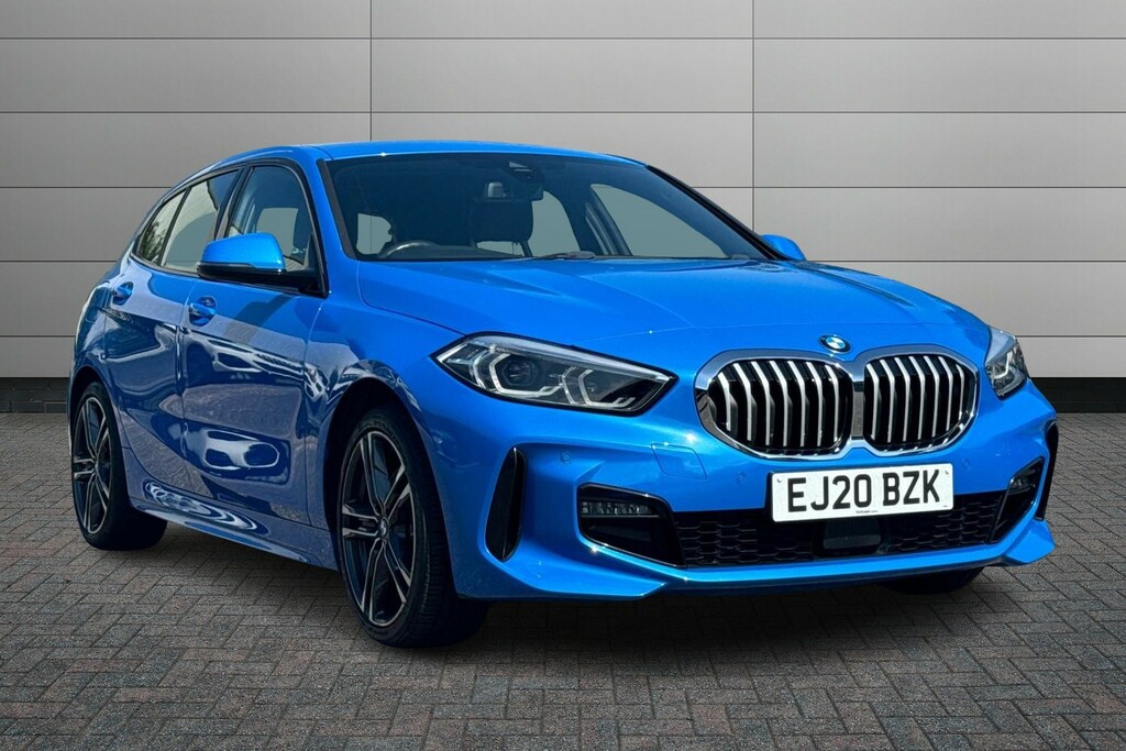 Compare BMW 1 Series 118I M Sport Step EJ20BZK Blue