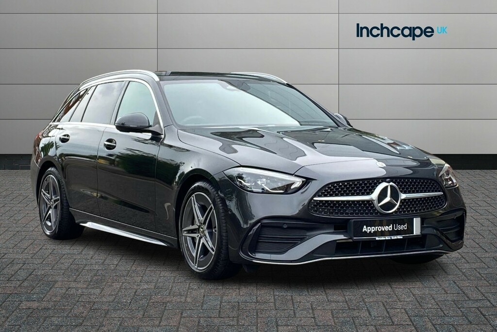 Compare Mercedes-Benz C Class C300d Amg Line 9G-tronic KR23GYO Grey