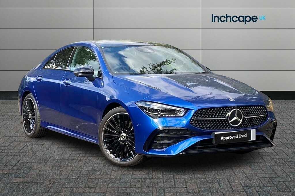 Compare Mercedes-Benz CLA Class 220D Amg Line Premium Plus Tip KN24VUM Blue