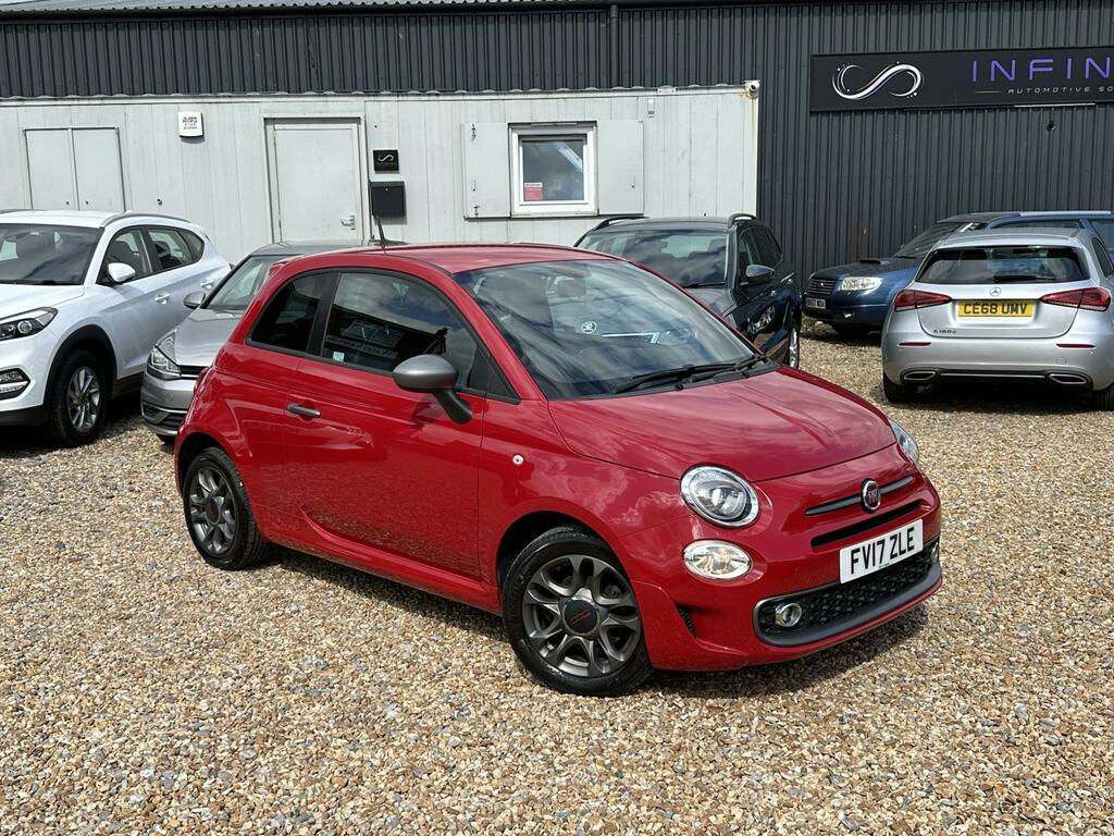 Compare Fiat 500 500 S FV17ZLE Red