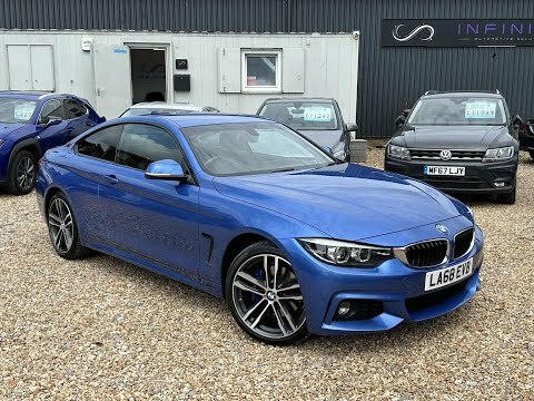 BMW 4 Series Gran Coupe 2.0 420I Gpf M Sport Coupe Xdrive Blue #1