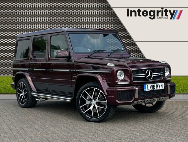 Compare Mercedes-Benz G Class 2018 5.5 Amg G 63 4Matic 563 Bhp LV18MWN Red