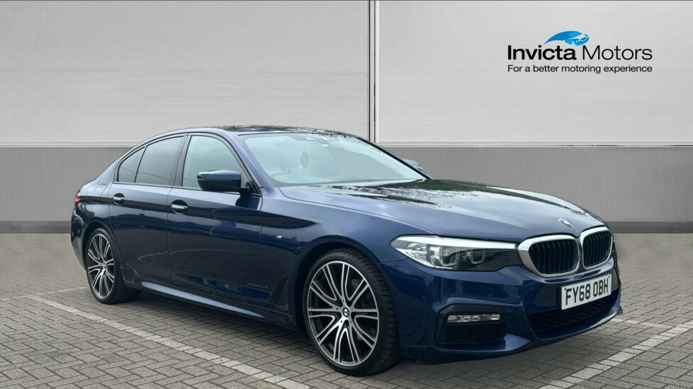 Compare BMW 5 Series M Sport FY68OBH Blue