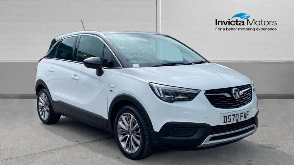Compare Vauxhall Crossland X Griffin DS70FAF White