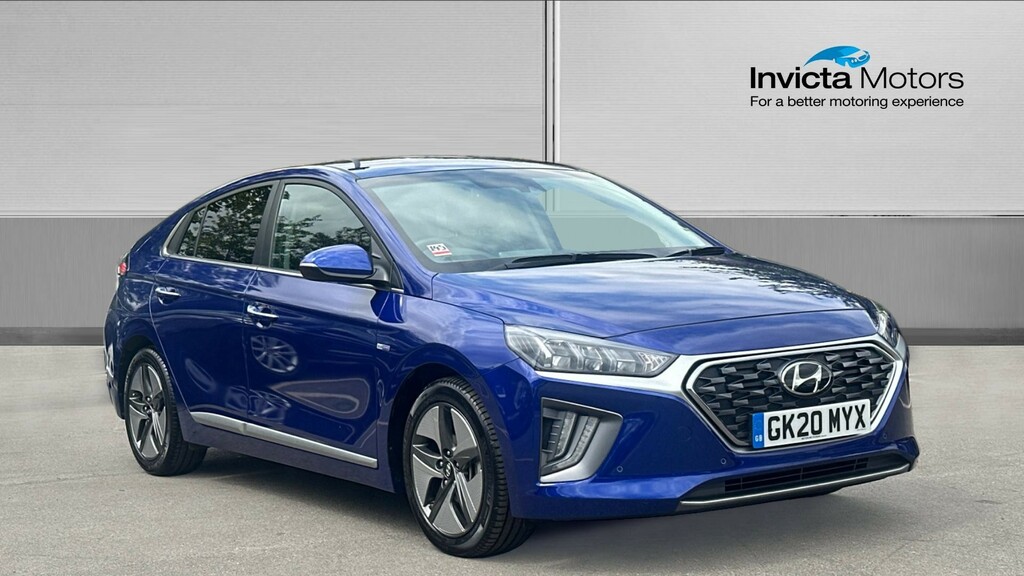 Compare Hyundai Ioniq Premium GK20MYX Blue