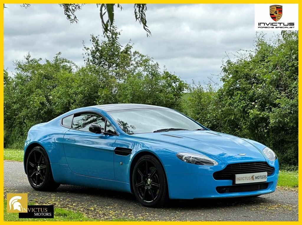 Compare Aston Martin Vantage Coupe AU08BEY Blue