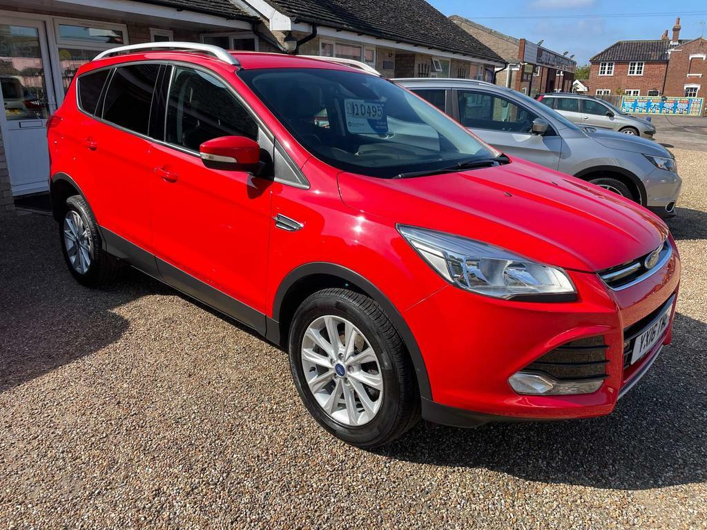 Compare Ford Kuga 1.5T Ecoboost Titanium 2Wd Euro 6 Ss YX16TWE Red
