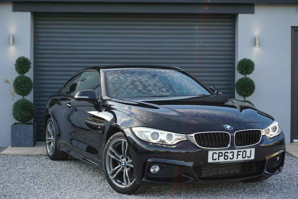 BMW 4 Series Coupe Black #1