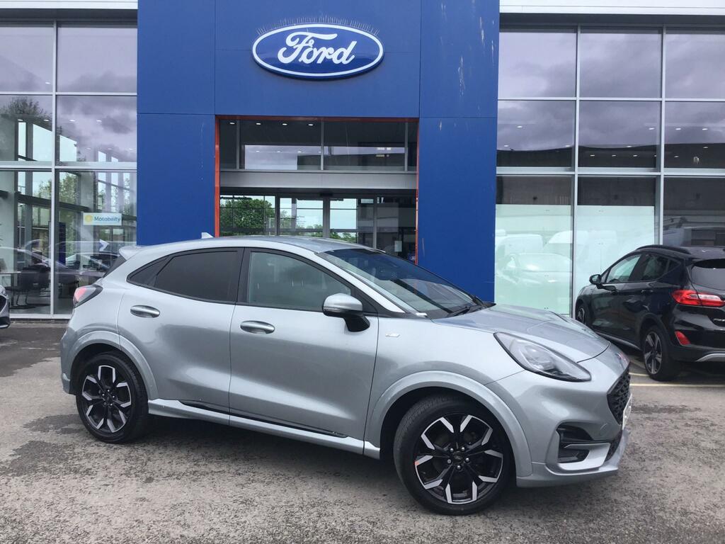Compare Ford Puma 1.0T Ecoboost Mhev St-line X Euro 6 Ss YS21WVB Silver