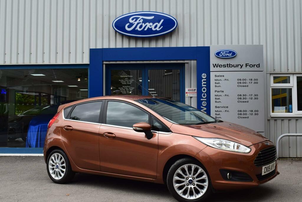 Compare Ford Fiesta 1.0T Ecoboost Titanium X Euro 6 Ss CK15AYV Brown