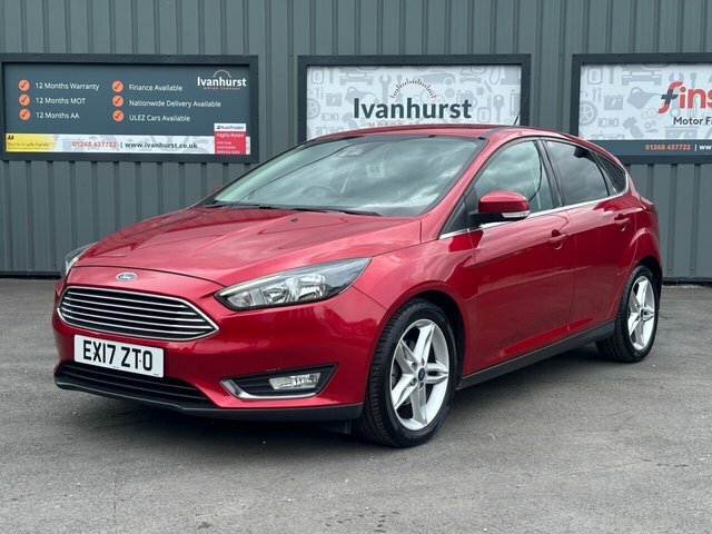 Compare Ford Focus Hatchback EX17ZTO Red