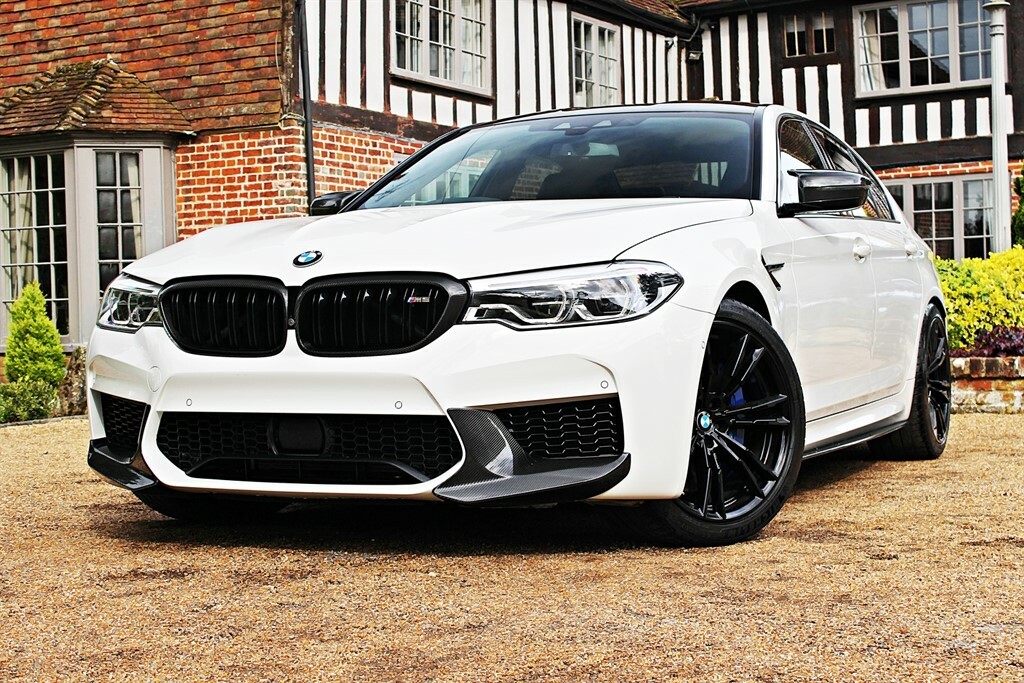 Compare BMW M5 Saloon G3GEE White