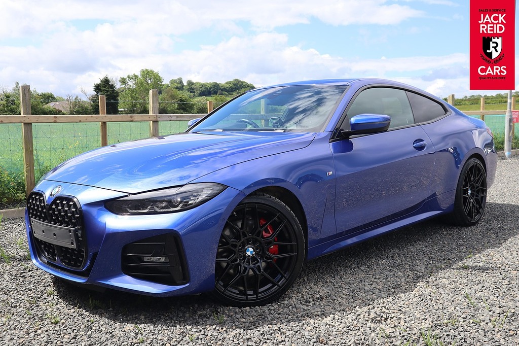 Compare BMW 4 Series Coupe  Blue