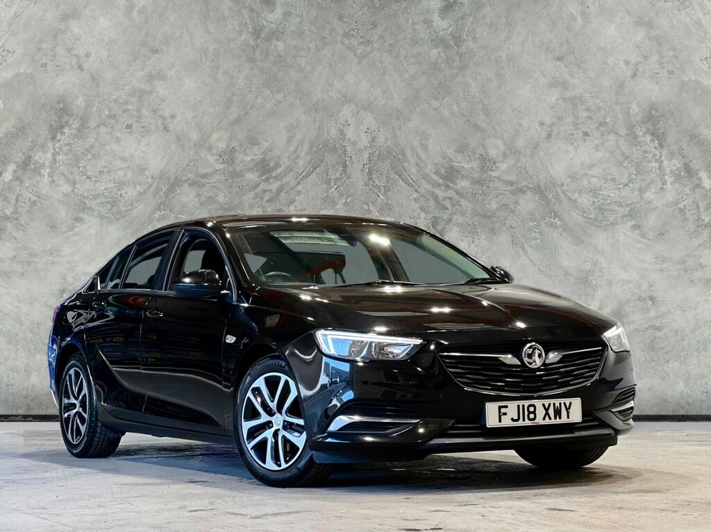 Compare Vauxhall Insignia Hatchback 1.6 Turbo D Ecotec Design Grand Sport Eu FJ18XWY Black