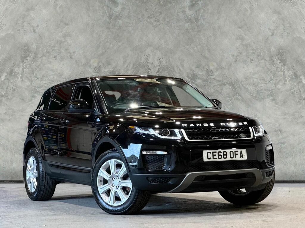 Compare Land Rover Range Rover Evoque Range Rover Evoque Se Tech Td4 CE68OFA Black