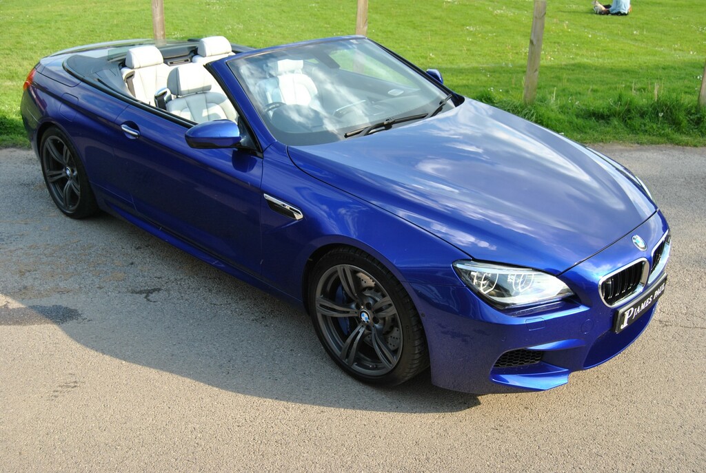 Compare BMW M6 Convertible LG13PXH Blue