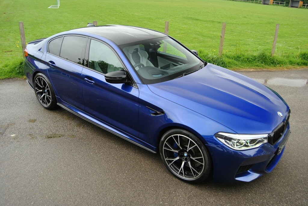 Compare BMW M5 M5 Competition LL20PLF Blue