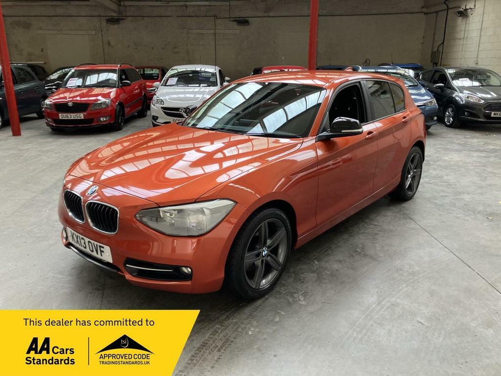 BMW 1 Series 118I Sport Orange #1