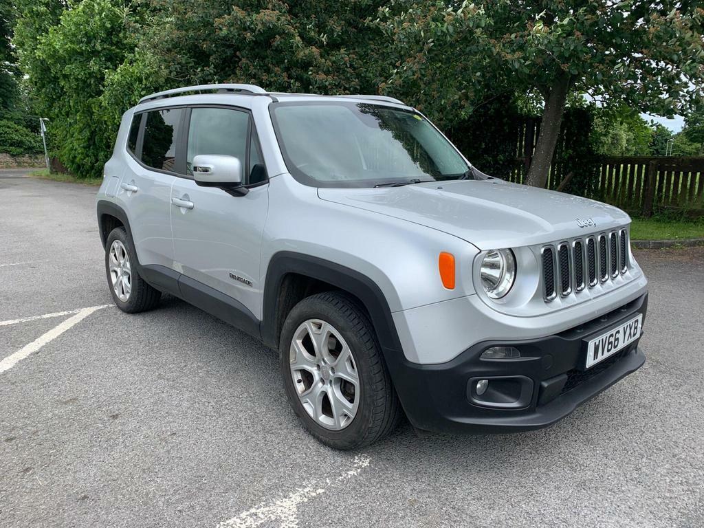 Compare Jeep Renegade 2.0 Multijetii Limited 4Wd Euro 6 Ss WV66YXB Grey