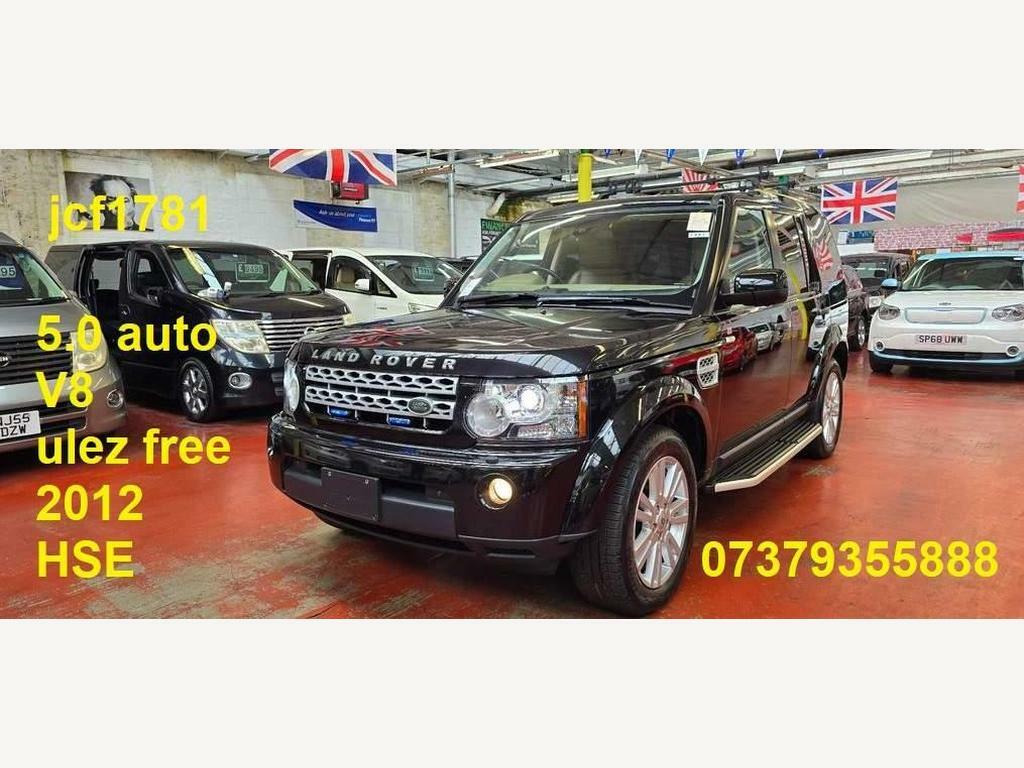 Compare Land Rover Discovery 4 4 V8 5.0 Hse Ulez Free 345 Tax 7 Seats JCF8092 Black