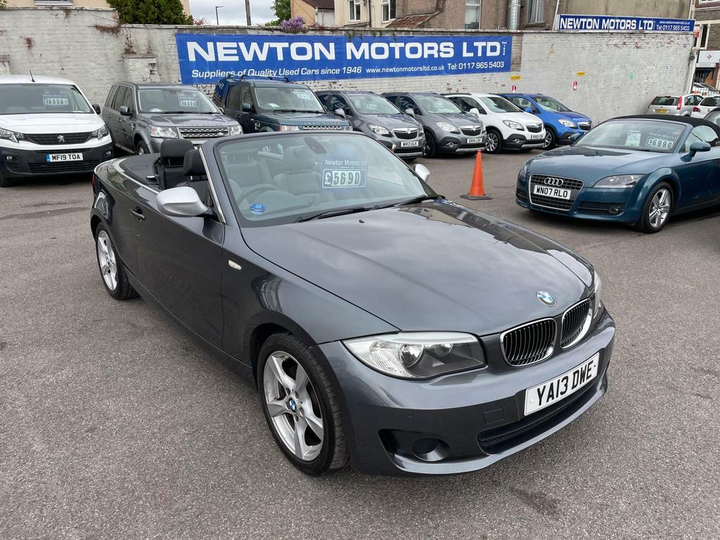 Compare BMW 1 Series 2.0 118D Exclusive Edition Euro 5 Ss YA13DWE Grey