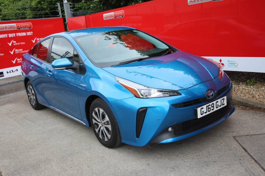 Toyota Prius 1.8 Vvt-h Excel Cvt Euro 6 Ss 15In Alloy Blue #1