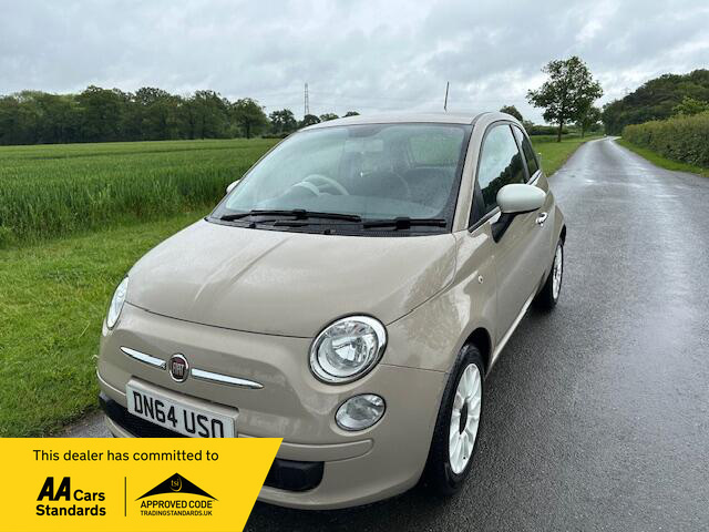 Compare Fiat 500 1.2 Colour Therapy Hatchback DN64USO Beige