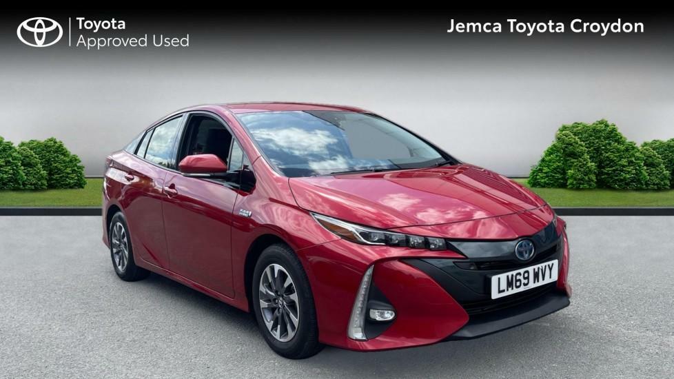 Compare Toyota Prius 1.8 Vvt-h 8.8 Kwh Excel Cvt Euro 6 Ss LM69WVY Red