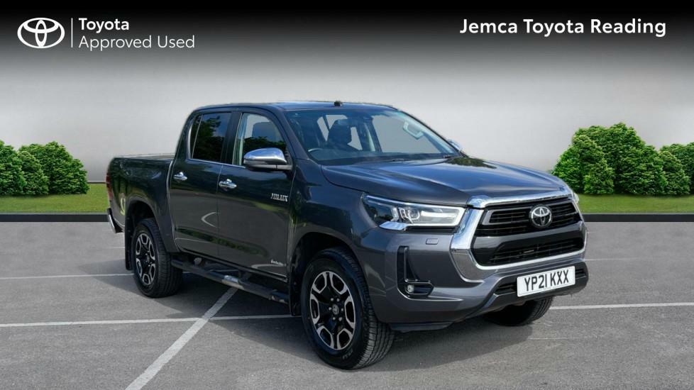 Compare Toyota HILUX 2.4 D-4d Invincible Double Cab Pickup 4Wd Euro 6 YP21KXX Grey