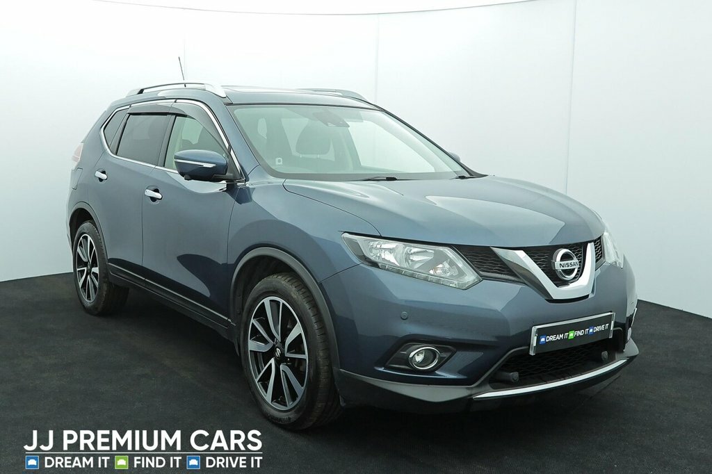 Compare Nissan X-Trail 2.0 N-vision Dci Xtronic 4Wd 175 Bhp WH17DPF Blue