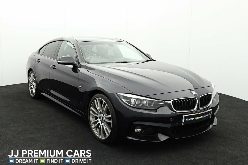 Compare BMW 4 Series Gran Coupe 2.0 430I M Sport Gran Coupe 248 Bhp YH18KUD Black