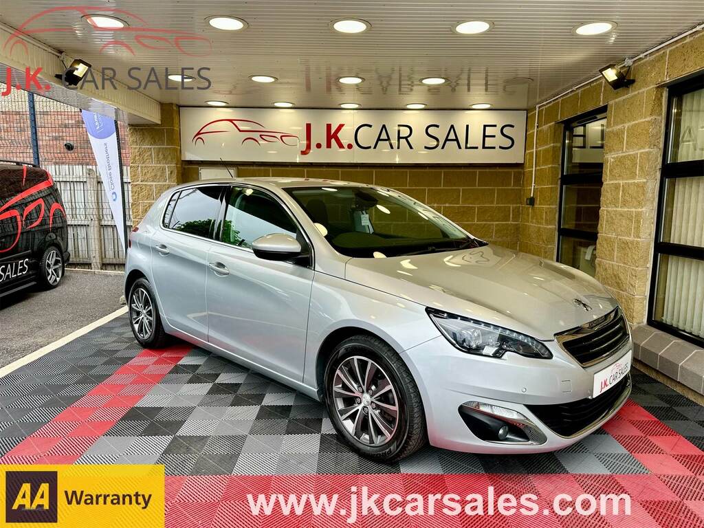 Peugeot 308 Blue Hdi Ss Allure Silver #1