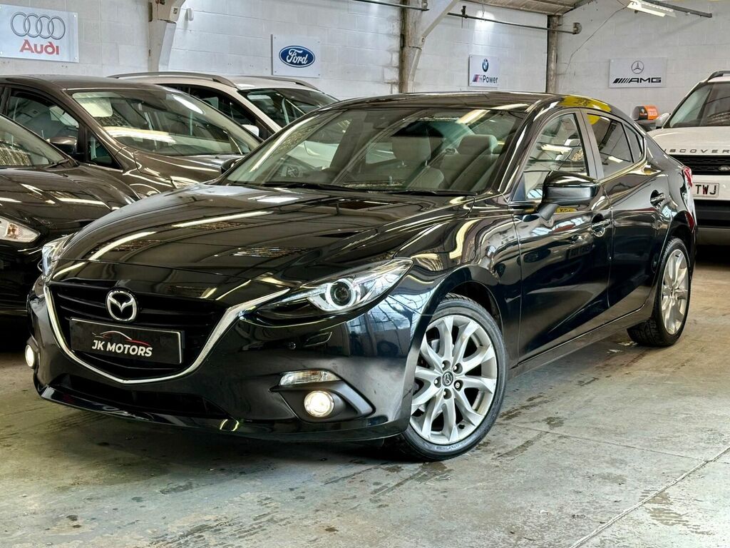 Compare Mazda 3 Saloon 2.0 Skyactiv-g Sport Nav Fastback Euro LX65VHY Black