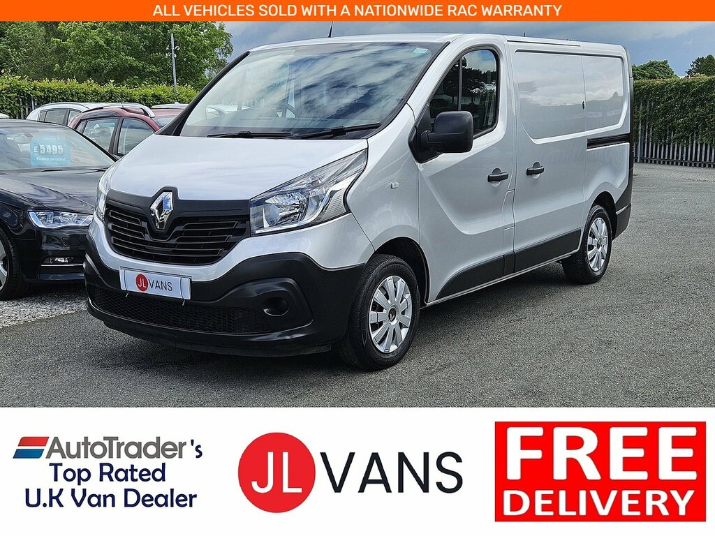 Compare Renault Trafic 1.6 Dci Energy 27 Business L1h1 Euro 6 U1124 MF18HSD Silver