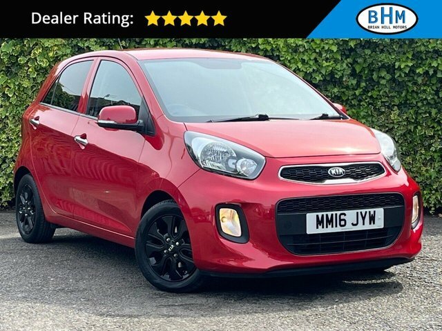Compare Kia Picanto Hatchback MM16JYW Red