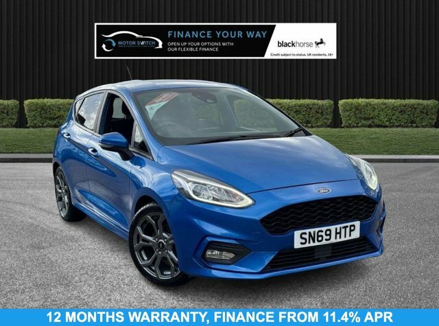Compare Ford Fiesta 1.0 St-line 99 Bhp SN69HTP Blue
