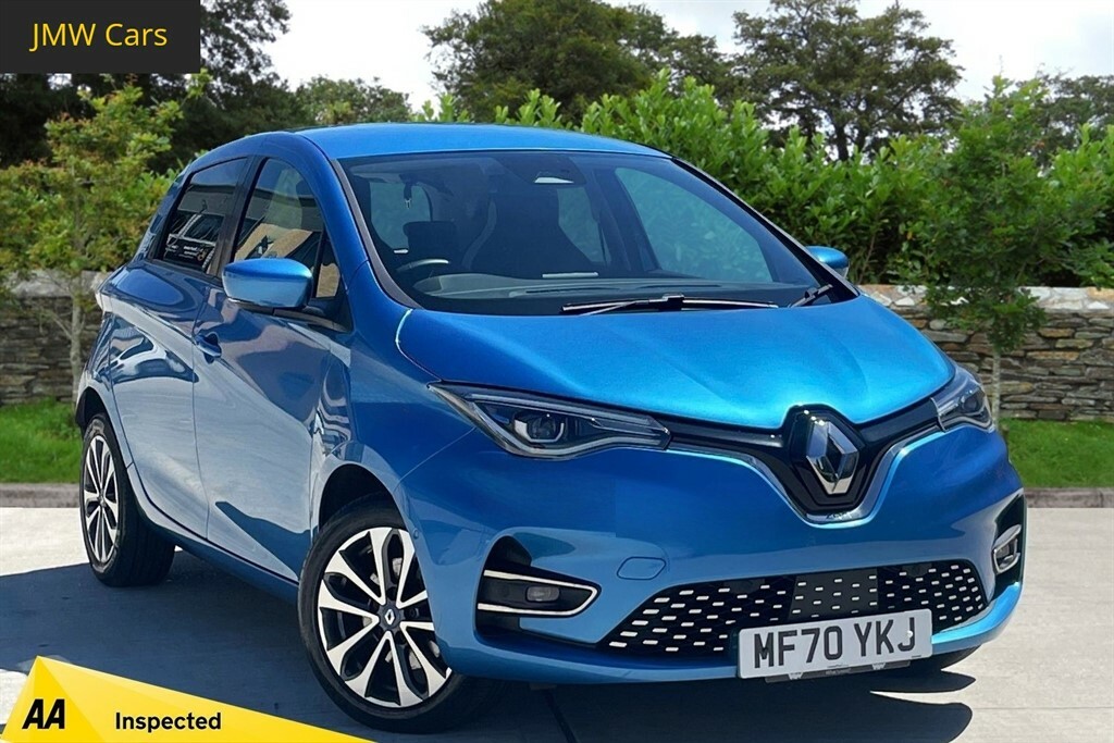 Compare Renault Zoe I Gt Line Warranty Until Octobe MF70YKJ Blue