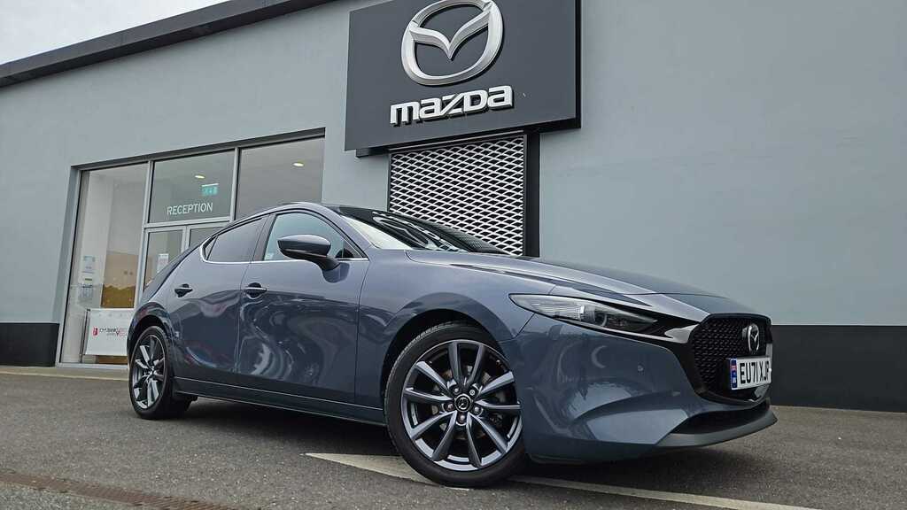 Compare Mazda 3 Sport Lux Mhev EU71XJP Grey