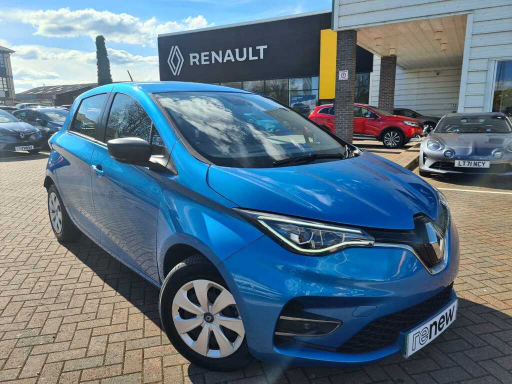 Compare Renault Zoe 80Kw I Play R110 50Kwh AE21UWN Blue